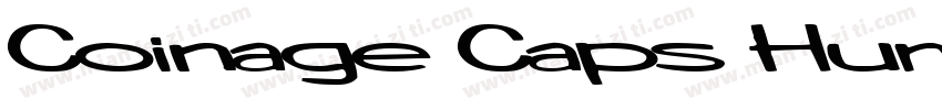 Coinage Caps Humphrey Paget字体转换